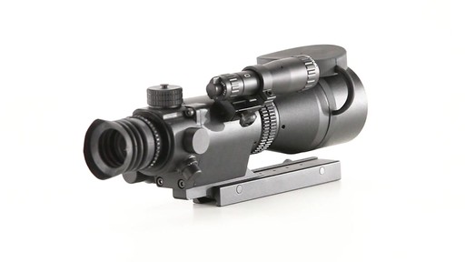 Armasight Night Vision 4X Gen 1  Long Range Rifle Scope Matte Black 360 View - image 8 from the video