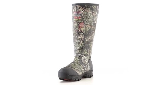 Guide Gear Men's Ankle Fit Insulated Rubber Boots 800 Gram 360 View - image 2 from the video