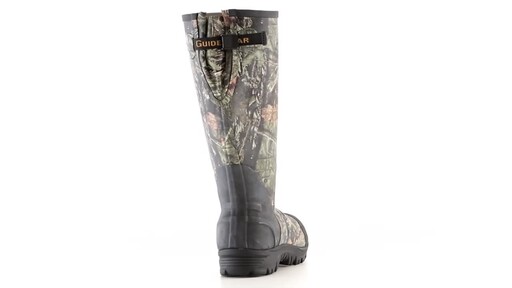 Guide Gear Men's Ankle Fit Insulated Rubber Boots 800 Gram 360 View - image 8 from the video