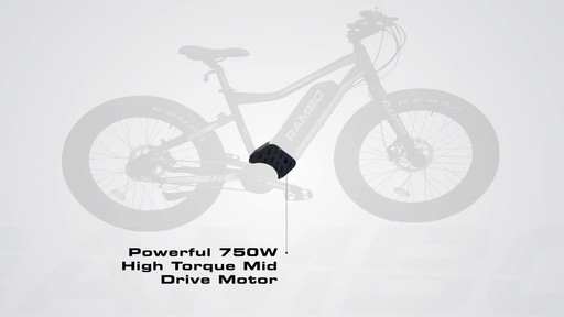 Rambo R750 Electric Bike - image 5 from the video