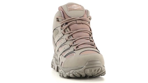 Merrell Moab 2 Men's Mid Waterproof Tactical Boots 360 View - image 2 from the video