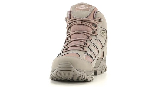 Merrell Moab 2 Men's Mid Waterproof Tactical Boots 360 View - image 3 from the video