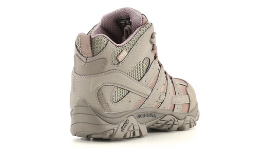 Merrell Moab 2 Men's Mid Waterproof Tactical Boots 360 View - image 9 from the video