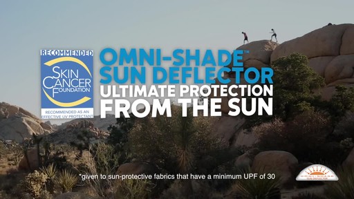 Columbia Omni Shade Sun Deflector - image 9 from the video
