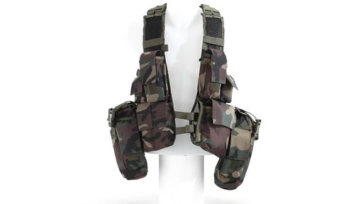 Mil-Tec Military-Style 12-Pocket Vest 360 View - image 1 from the video