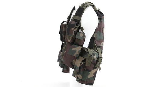 Mil-Tec Military-Style 12-Pocket Vest 360 View - image 10 from the video