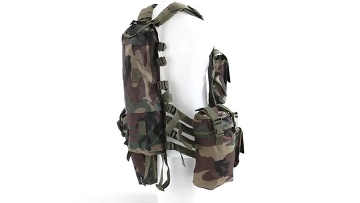 Mil-Tec Military-Style 12-Pocket Vest 360 View - image 5 from the video