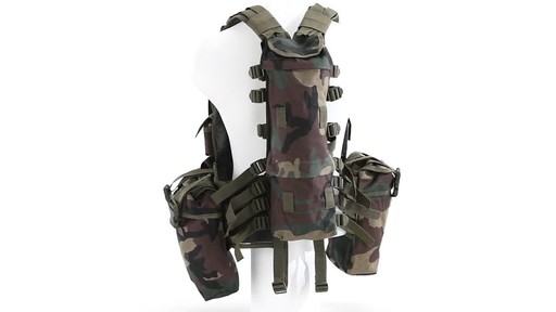 Mil-Tec Military-Style 12-Pocket Vest 360 View - image 7 from the video