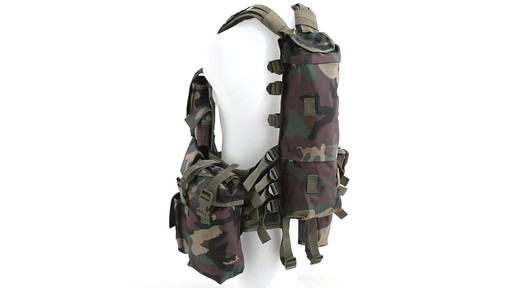 Mil-Tec Military-Style 12-Pocket Vest 360 View - image 8 from the video