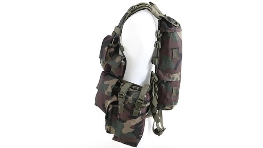 Mil-Tec Military-Style 12-Pocket Vest 360 View - image 9 from the video