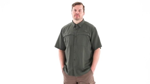 Guide Gear Men's Traverse Short Sleeve Shirt 360 View - image 10 from the video