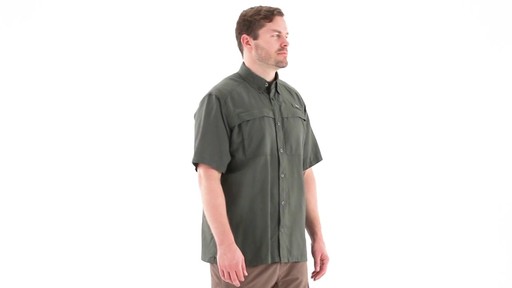 Guide Gear Men's Traverse Short Sleeve Shirt 360 View - image 2 from the video