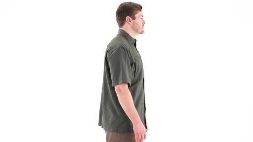 Guide Gear Men's Traverse Short Sleeve Shirt 360 View - image 3 from the video
