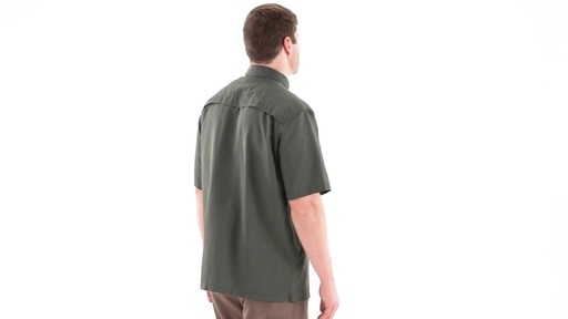 Guide Gear Men's Traverse Short Sleeve Shirt 360 View - image 4 from the video