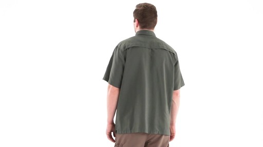 Guide Gear Men's Traverse Short Sleeve Shirt 360 View - image 6 from the video