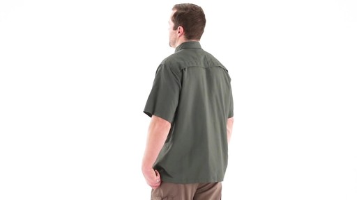 Guide Gear Men's Traverse Short Sleeve Shirt 360 View - image 7 from the video
