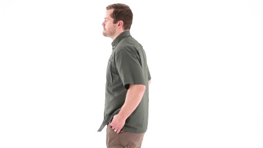 Guide Gear Men's Traverse Short Sleeve Shirt 360 View - image 8 from the video