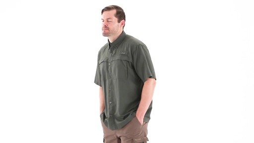 Guide Gear Men's Traverse Short Sleeve Shirt 360 View - image 9 from the video