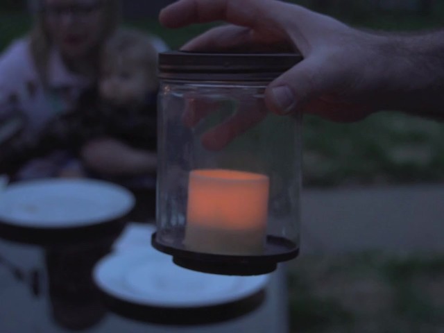CASTLECREEK® 5-Pc. Mason Jar Solar Light Set - image 7 from the video