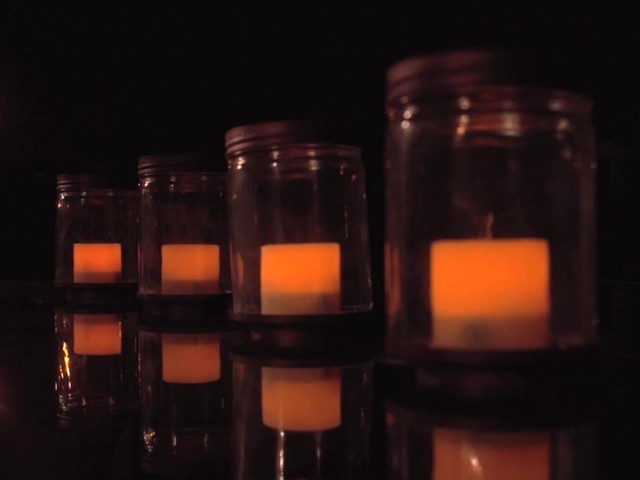 CASTLECREEK® 5-Pc. Mason Jar Solar Light Set - image 9 from the video