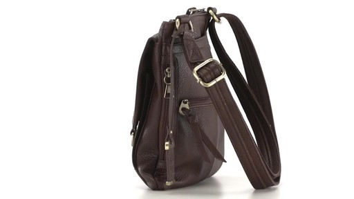 Bulldog Cross Body Concealed Carry Purse with Holster Medium 360 View - image 4 from the video