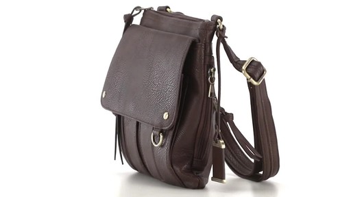 Bulldog Cross Body Concealed Carry Purse with Holster Medium 360 View - image 5 from the video
