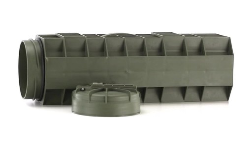 US MIL PLASTIC STORAGE TUBE N 360 View - image 5 from the video