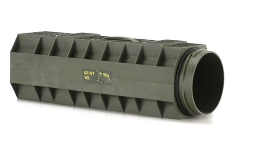 US MIL PLASTIC STORAGE TUBE N 360 View - image 9 from the video