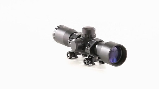 AIM Sports 4x32mm Rangefinding Reticle Rifle Scope 360 View - image 10 from the video