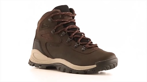 Columbia Women's Newton Ridge Plus Waterproof Hiking Boots - image 4 from the video
