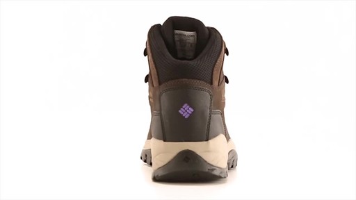 Columbia Women's Newton Ridge Plus Waterproof Hiking Boots - image 8 from the video