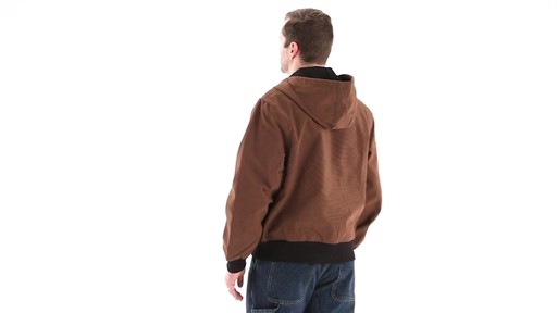 Dickies Men's Duck Thermal Lined Hooded Jacket 360 View - image 5 from the video