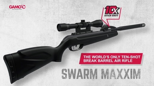 Gamo Swarm Maxxim Air Rifle Break Barrel .177 Caliber 19.9