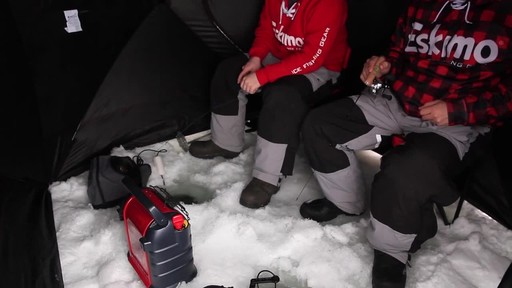 Eskimo? Quickfish? 3 - Angler Insulated Ice Shelter - image 1 from the video