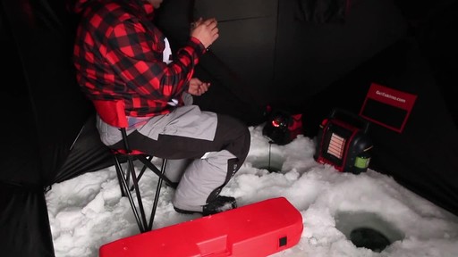 Eskimo? Quickfish? 3 - Angler Insulated Ice Shelter - image 2 from the video