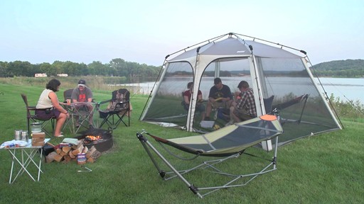 Guide Gear 14x9' Speed Frame Gazebo - image 6 from the video