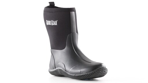 Guide Gear Women's Mid Bogger Rubber Boots 360 View - image 3 from the video