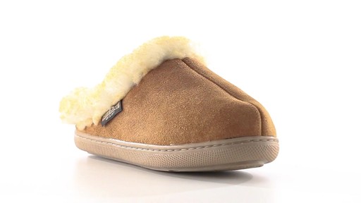 Guide Gear Women's Suede Clog Slippers 360 View - image 5 from the video