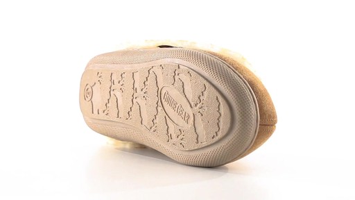 Guide Gear Women's Suede Clog Slippers 360 View - image 7 from the video