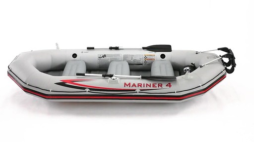 Intex Mariner 4 Complete Inflatable Boat Kit 360 View - image 4 from the video