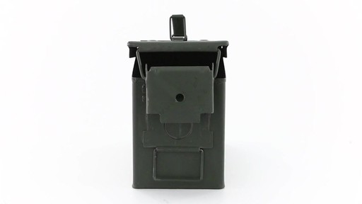 U.S. Military Surplus Waterproof 50 Caliber Ammo Can Used 360 View - image 1 from the video