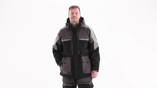 Guide Gear Men's Waterproof Ice Parka 360 View - image 10 from the video