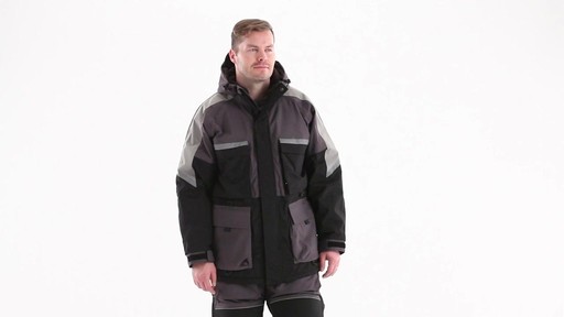 Guide Gear Men's Waterproof Ice Parka 360 View - image 2 from the video