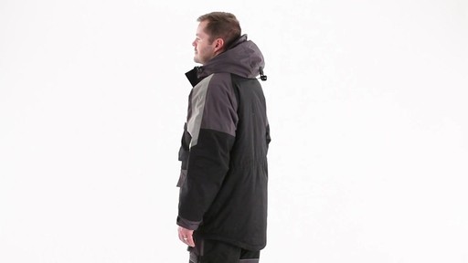 Guide Gear Men's Waterproof Ice Parka 360 View - image 7 from the video