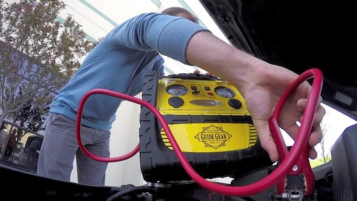 Guide Gear 5-in-1 Jumpstarter with Power Inverter and Air Compressor - image 4 from the video