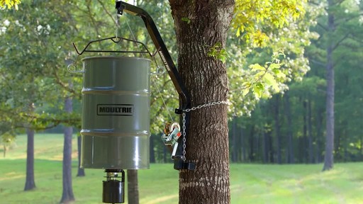 Moultrie Hanging Feeder Hoist - image 4 from the video