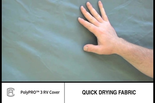 Classic® PolyPro III Deluxe Extra Tall 5th Wheel Cover - image 3 from the video