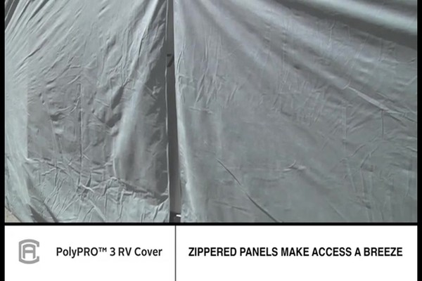 Classic® PolyPro III Deluxe Extra Tall 5th Wheel Cover - image 4 from the video