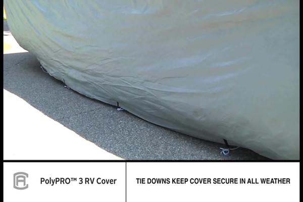 Classic® PolyPro III Deluxe Extra Tall 5th Wheel Cover - image 7 from the video