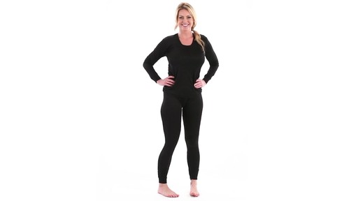 Guide Gear Women's Lightweight Jacquard Silk Base Layer Pants 360 View - image 1 from the video